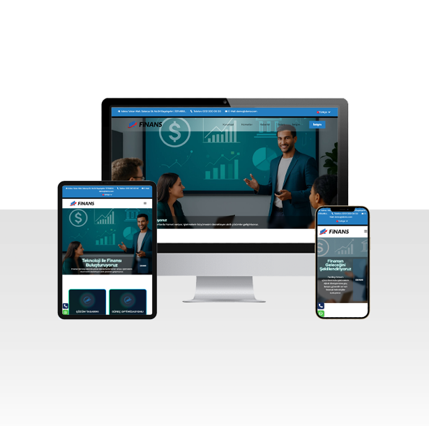 Yatırım ve Finans Hazır Web Sitesi Paketi – Adıyaman