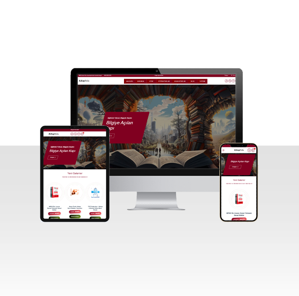 Kitap Satışı İçin E-Ticaret Web Sitesi Paketi – Artvin